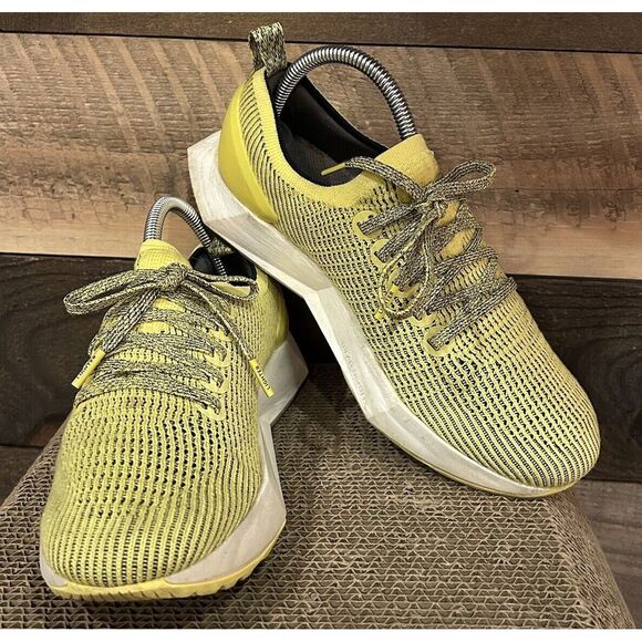 Allbirds Tree Flyers‎ Womens 8 M Buoyant Yellow Blizzard Sole Running Shoes - Picture 1 of 10